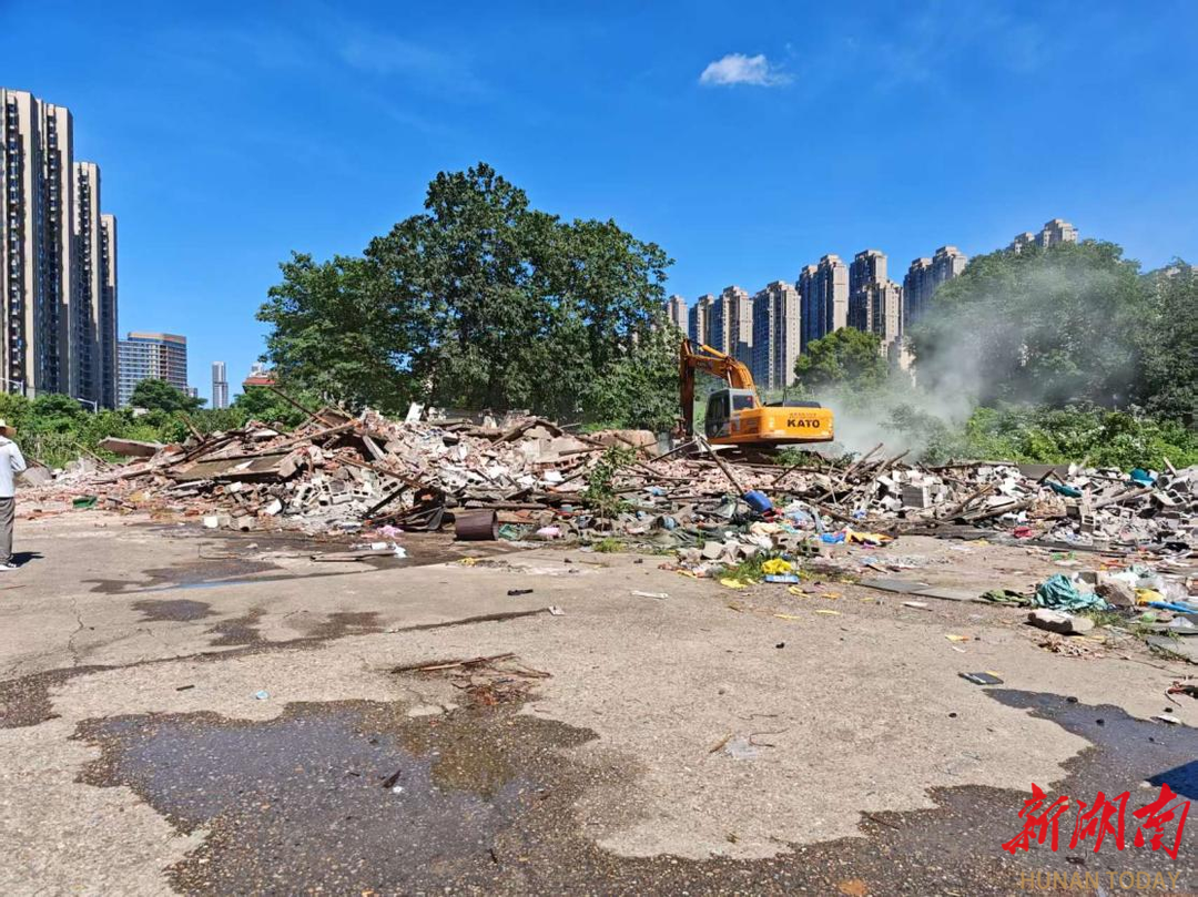 长沙黎托街道：攻克粟塘小学项目难题书写民生发展新篇章